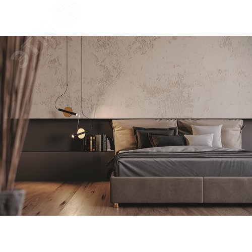 Светильник подвесной Enigma LED 5W Латунь - фото 5