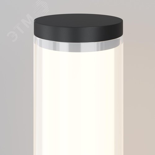 Светильник садово-парковый Outdoor Ginza IP 54 LED 100W 3000 K Черный - фото 3