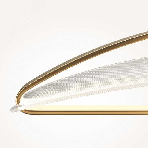 Светильник подвесной Breeze LED 34W Латунь - фото 4