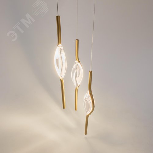 Светильник подвесной Foresight LED 24W Латунь - фото 6