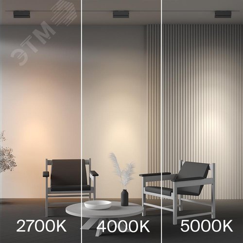 Светильник трековый Basis Rot Unity 2700-5000К 12Вт 110 град - фото 4