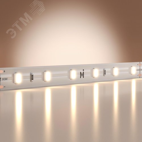 Лента светодиодная 4,8Вт/м 24В 4000K IP20 60 LED/м - фото 2