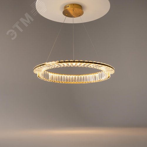 Светильник подвесной Krone LED 36W Латунь - фото 4