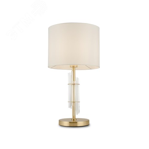 Светильник настольный Alloro E27х1х60W Латунь - фото 3