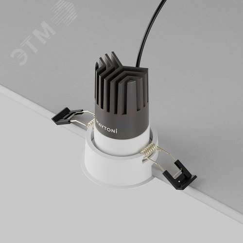 Светильник встраиваемый Dip DL116-10W-3K-W Белый - фото 5