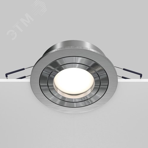 Светильник встраиваемый Atom Серебро - фото 5