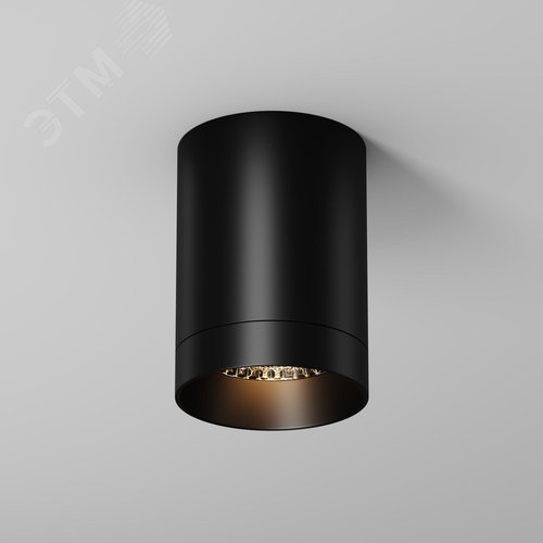 Светильник потолочный Outdoor Luxe IP 65 LED 10W 3000 K Черный - фото 4
