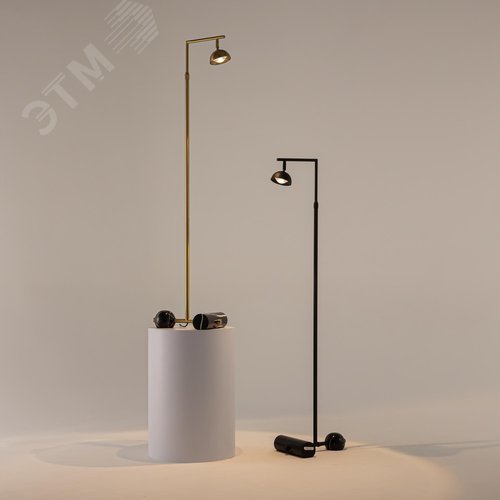 Светильник напольный (торшер) Pikant LED 13W Латунь - фото 5