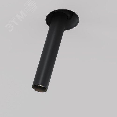 Светильник встраиваемый Focus T Черный - фото 4