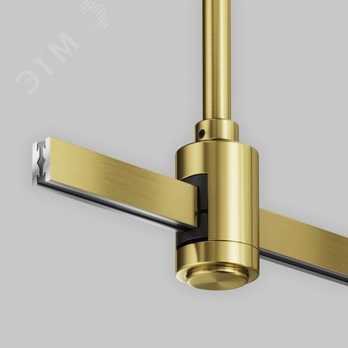 Крепление потолочное Medium 360мм с вводом питания Flarity латунь - фото 3
