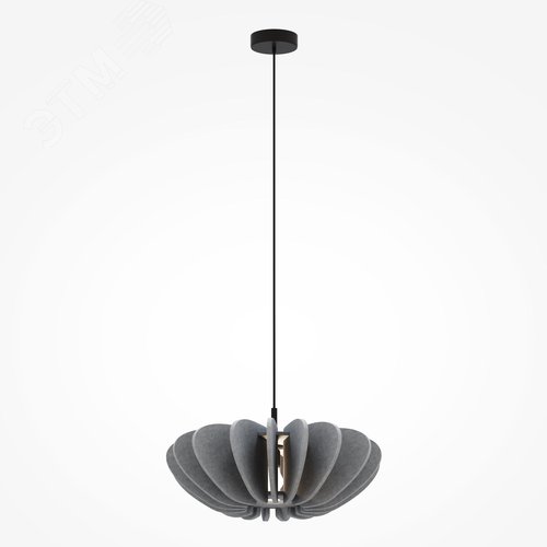 Светильник подвесной Cambio E27х1х60W Черный - фото 6