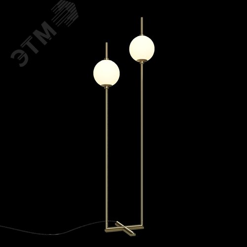 Светильник напольный (торшер) The Sixth Sense LED 12W Латунь - фото 4