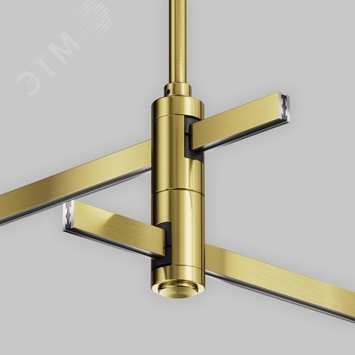 Крепление потолочное Medium двойное 300мм Flarity латунь - фото 3