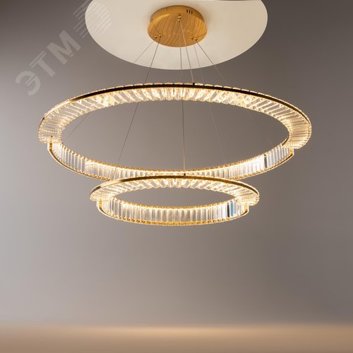 Светильник подвесной Krone LED 90W Латунь - фото 4