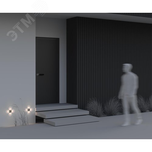 Светильник встраиваемый Outdoor Biscotti IP 65 LED 3W 3000 K Черный - фото 7