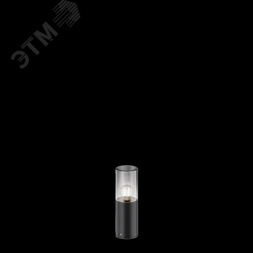 Светильник ландшафтный Outdoor Amas IP 54 E27х1х60W Графит - фото 3