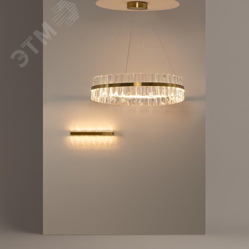 Светильник подвесной Mirage LED 60W Латунь - фото 2