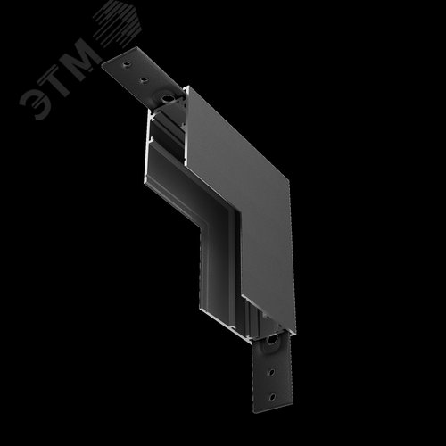 Коннектор внутренний Exility накладной черный - фото 6