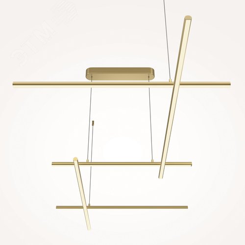 Светильник подвесной Radiance LED 80W Золото - фото 6