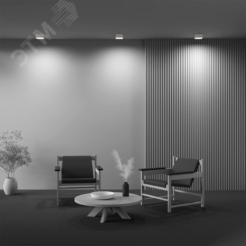 Светильник потолочный Zon LED 12W Белый - фото 4