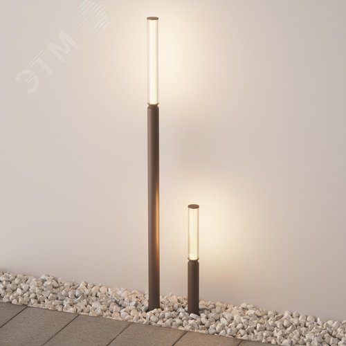 Светильник ландшафтный Outdoor Lit IP 65 LED 12W 3000 K Коричневый - фото 6