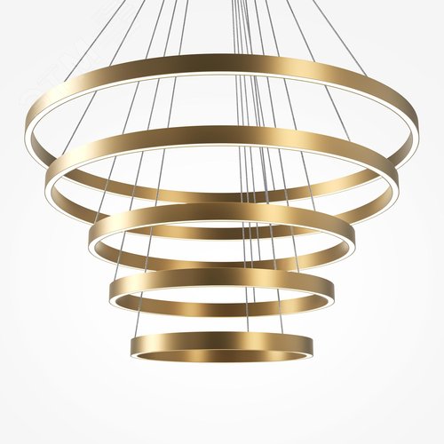 Светильник подвесной Rim LED 173W Латунь - фото 3