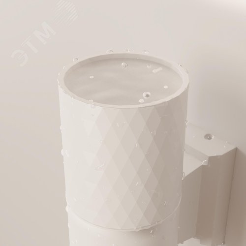 Светильник настенный (бра) Outdoor Bowery IP 54 GU10х1х50W Белый - фото 7
