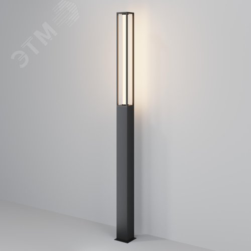 Светильник садово-парковый Outdoor Expo IP 65 LED 25W 3000 K Черный - фото 5