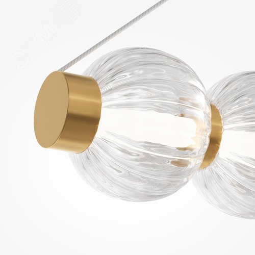 Светильник подвесной Amulet LED 22W Золото - фото 6