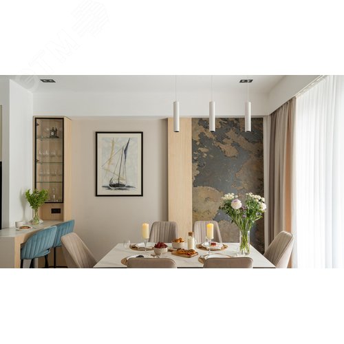 Светильник подвесной трековый Focus Unity GU10 10 Вт - фото 5