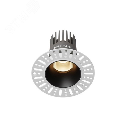 Светильник встраиваемый Dip DL124-10W-3K-TRS-B Черный - фото 1