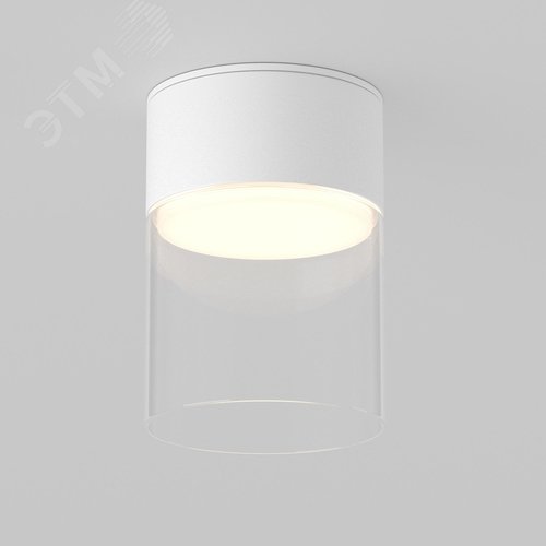 Светильник потолочный Glory GX53х1 Белый - фото 2