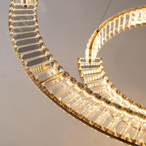 Светильник подвесной Krone LED 90W Латунь - фото 3