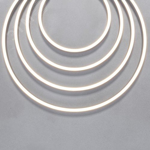 Неон гибкий 1206 24В 9,6Вт/м 4000K IP67 5м 200671 - фото 4