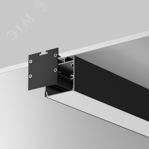 Комплект заглушек для профиля 35х35 2 шт. LED лента, ALM-3535BT-B-EC - фото 2