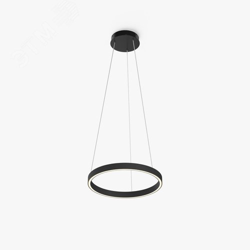 Светильник подвесной Rim LED 24W Черный - фото 3