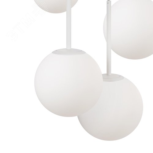 Светильник подвесной Basic form E14х5х40W Белый - фото 3