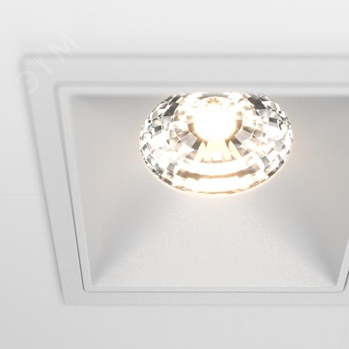Светильник встраиваемый Alfa LED DL043-02-15W3K-SQ-W Белый - фото 8