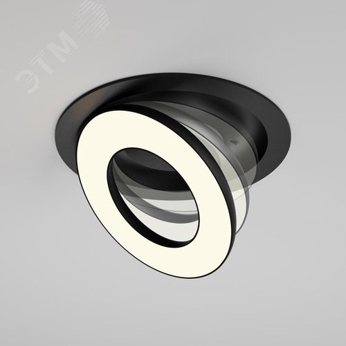 Светильник встраиваемый Vector DL102-12W3K-B Черный - фото 7