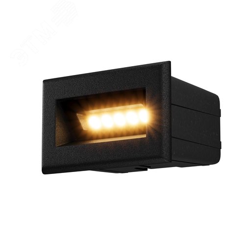 Подсветка для лестниц Outdoor Bosca IP 65 LED 3W 3000 K Черный - фото 5