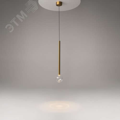 Светильник подвесной Bubble dream LED 3W Латунь - фото 7