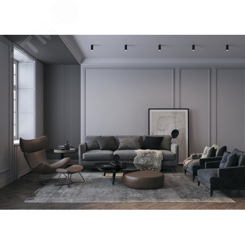 Светильник потолочный FOCUS S GU10 1x10Вт - фото 6