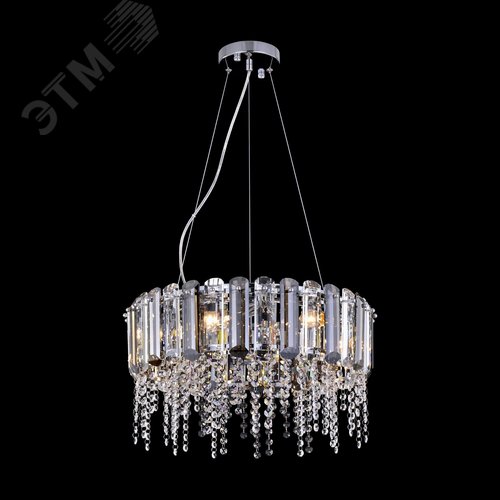 Светильник подвесной Hail E14х6х40W Хром - фото 4