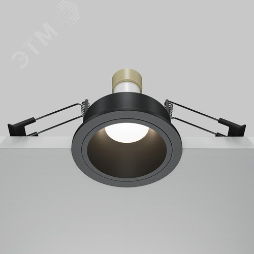 Светильник встраиваемый Share DL126-GU10-B Черный - фото 5