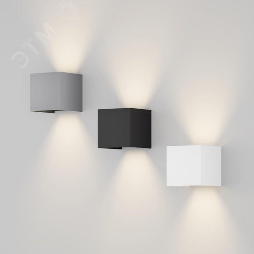 Подсветка архитектурная Outdoor Fulton IP 54 LED 20W 3000 K Серый - фото 6