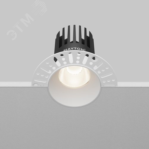 Светильник встраиваемый Dip DL121-15W-4K-TRS-W Белый - фото 5