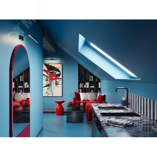 Подсветка Maytoni MIR010WL-L12B4K Черный - фото 6