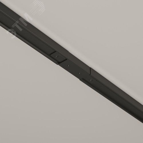 Коннектор прямой питания с вводом питания Unity черный - фото 6