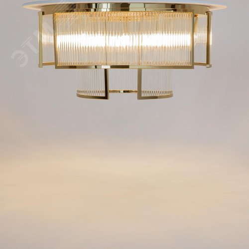 Светильник потолочный Frame E14х9 Золото - фото 6