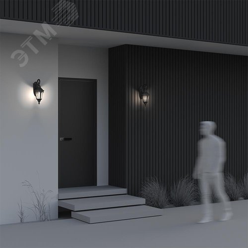 Светильник настенный (бра) Outdoor Goiri IP 44 E27х1х60W Бронза Антик - фото 4